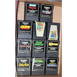 COLLECTION OF 11 ORIGINAL COLECOVISION GAMES