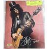 Image 1 : SLASH SIGNED GUNS & ROSES 8"X10" SIGNED PICTURE W/