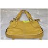 Image 1 : LARGE YELLOW FOSSIL LEATHER PURSE