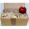 Image 1 : BOX OF 5 ROUND ORNAMENT OIL LAMPS