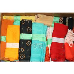 XL FLAT OF 29 CHILDREN FANCY MATERIAL SAREES