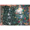 Image 1 : XL FLAT OF CHRISTMAS LIGHTS,8 STRINGS OF ICICLES