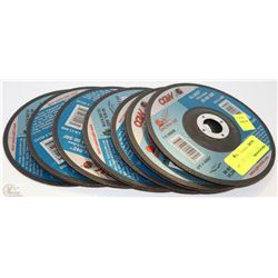 BUNDLE OF TEN  6" CGW GRINDING DISCS
