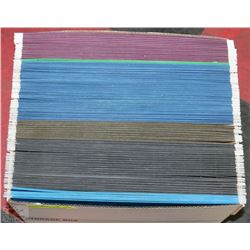 STORAGE BOX WITH 80 OFFICE FOLDERS