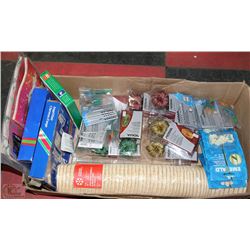 LARGE FLAT W/NEW CHRISTMAS ITEMS - LED