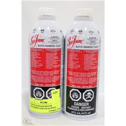 PAIR OF SEAFOAM MOTOR TREATMENT FOR GAS & DIESEL