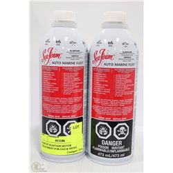 PAIR OF SEAFOAM MOTOR TREATMENT FOR GAS & DIESEL