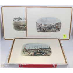 VINTAGE PIMPERNEL 6 PC PLACEMAT SET