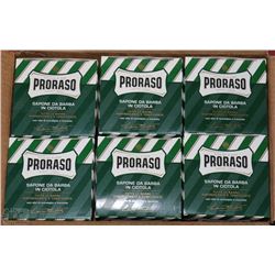 CASE OF 6 PRO RASO SHAVING BOWLS