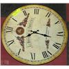 Image 1 : SHOWHOME WALL MOUNT ROUND CLOCK "LE BOUQUET DE