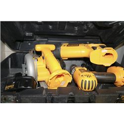 DEWALT RECIPROCATING HAND SAW AND DRILL WITH