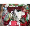 Image 1 : XL FLAT OF LIGHTED CHRISTMAS STUFFIES,SOCKS,TREE