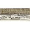Image 2 : 4.50CTW Natural Diamond Bracelet In 14K Solid White Gold
