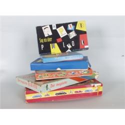 Varia : Konvolut Spiele. Verschieden. "Sag nix über Pulok" Otto Maier Ravensburg, "Wer kann's" 6 Spe