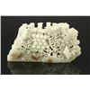 Image 1 : Fine White Jade Carved Fu Mouse with Grapes