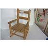 Image 2 : KIDS WOOD ROCKING CHAIR