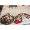 Image 1 : THREE CHRISTMAS DOOR HANGERS