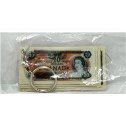 Bank of Canada Bank Note Key Ring, In Original Package