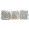 Image 2 : 3 Vintage Sterling Silver Match Book Cases - 67 grams ASW