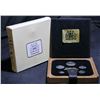 Image 1 : 1982 Canada Coin Set In Wooden Collectors Box