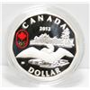 Image 1 : 2012 Canada $1 Fine Silver Lucky Loonie Coin