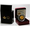 Image 2 : 2015 Canada $20 Fine Silver Coin - Black-Eyed Susan with Crystal Dew Drops