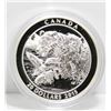 Image 1 : 2015 Canada $20 Fine Silver Coin - Grizzly Bear: The Catch