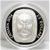 Image 1 : 2014 Canada $25 Fine Silver Coin - Matriarch Moon Mask