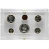 Image 2 : 1959 Canadian Silver Coin Set In Hard Plastic Display