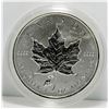 Image 1 : 2015 Canada 1 Oz. Fine Silver Maple Leaf With GoatPrivy