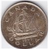 Image 1 : 1949 Canada Silver $1 Dollar Coin - MS-64