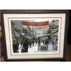 I Querini Stampalia by Joseph Jaqua - Orignal Water Color -  Framed