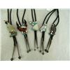 Image 2 : 5 Zuni Inlay Bolo Ties
