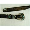 Image 3 : Navajo Buckle Set & Belt