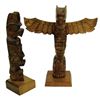 Image 1 : 2 NW Coast Totem Poles