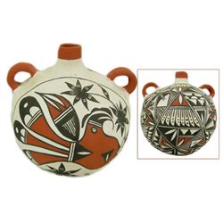 Acoma Pottery Canteen - Juanico