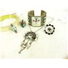 Image 2 : Zuni Inlay Jewelry Lot
