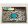 Image 3 : Navajo Bolo & Buckle Set - Richard Tsosie