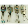Image 1 : 4 Inlay Bolo Ties