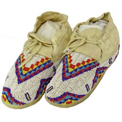 Northern Plains Beaded Moccasins