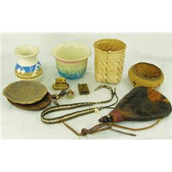 Box Lot of Miscellaneous Indian Material