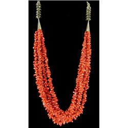 Pueblo Coral Necklace