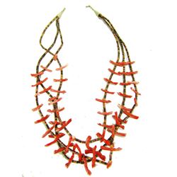 Pueblo Fetish Necklace