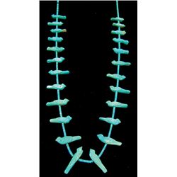 Turquoise Fetish Neckalce - Birds