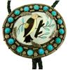 Image 1 : Zuni Inlay Bolo/Pendant - W. Charley