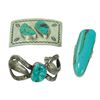 Image 1 : 3 Navajo Jewelry Items