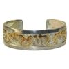 Image 1 : Navajo Gold & Silver Bracelet - Robert Taylor