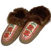 Image 1 : Cree Quilled Moccasins