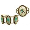 Image 1 : 2 Zuni Inlay Bracelets