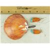 Image 2 : Spondulus Shell Pendant & Earrings